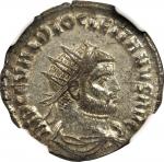 DIOCLETIAN, A.D. 284-305. BI Aurelianianus (3.42 gms), Antioch Mint. NGC MS, Strike: 5/5 Surface: 4/