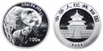 2004年熊猫纪念钯币1/2盎司 完未流通