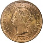 Lot 2090 CANADA: Victoria， 1837-1901， AE cent， 1900-H， KM-7， a superb example! ICCS graded MS66 RD.