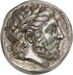 GRÈCE ANTIQUE - GREEKMacédoine (royaume de), Philippe II (359-336 av. J.-C.). Tétradrachme, émission