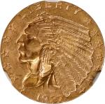1927 Indian Quarter Eagle. MS-63 (NGC). CAC.