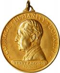 1928 Bankers Trust Company Presentation Medal. By Tiffany & Co. Gold. About Uncirculated.