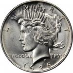 1926-D Peace Silver Dollar. MS-66 (PCGS).