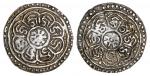 1763/4年或1785年西藏唐卡银币 极美 China Tibet. AR vartula Tangka