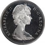 CANADA. Dollar, 1965. Ottawa Mint. Elizabeth II. NGC MS-66 Cameo.