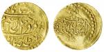 Zand, Karim Khan (1753-79), gold Quarter-Mohur, 2.68g, Dar al-Sultanat Qazvin, AH1186, mint name in 