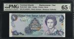 2006年开曼群岛货币局1 元。替换票。CAYMAN ISLANDS. Cayman Islands Monetary Authority. 1 Dollar, 2006. P-33d*. Repla