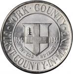 1936 York County, Maine Tercentenary. MS-64 (PCGS).