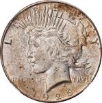 1926 Peace Silver Dollar. MS-64 (NGC).