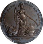 1736 Jernegans Cistern Medal. By John Tanner. Betts-169, Eimer-537, MI III:72. Silver. MS-62 (PCGS).