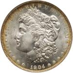 1904-O Morgan Dollar. NGC MS65