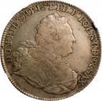 GERMANY. Saxony (Albertine). Taler, 1763-FWoF. Dresden Mint. Friedrich August II. NGC VF Details--Su