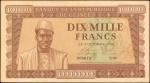 GUINEA. Banque de la Republique de Guinee. 10,000 Francs, 1958. P-11. Very Fine.