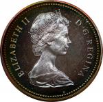 CANADA. Dollar, 1971. Ottawa Mint. Elizabeth II. PCGS SPECIMEN-68.