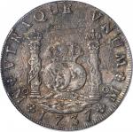 MEXICO. 8 Reales, 1737-MF. Philip V (1700-46). PCGS Genuine--Tooled, VF Details Secure Holder.