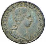 Italian coins;FIRENZE Ferdinando III (1790-1801) Mezzo paolo 1792 - MIR 409 AG (g 1.34) R Graffi al 
