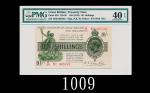 1919年英国10先令，EPQ评级稀品1919 United Kingdom of Great Britain & Ireland 10 Shillings, s/n H36 065785, s/n 