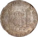 MEXICO. 8 Reales, 1759-Mo MM. Mexico City Mint. Ferdinand VI. NGC AU-58.