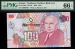 x Northern Bank Limited, Northern Ireland, £100, 19 January 2005, serial number KB000031, (PMI NR132
