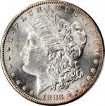 1883-S Morgan Silver Dollar. MS-62 (PCGS).