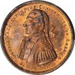 1861 Cincinnatus of America - John K. Curtis Store Card. Copper. 32 mm. Musante GW-436, Baker-529A. 
