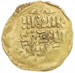 GREAT MONGOLS: Anonymous, ca. 1220s-1230s, AV dinar (2.79g), Bukhara, ND, A-B1967, totally anonymous