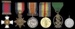 A Great War U-Boat action D.S.O. group of five awarded to Commander W. Bradley, Royal Naval Reserve,