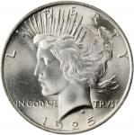 1925 Peace Silver Dollar. MS-67 (PCGS).