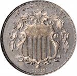 1877 Shield Nickel. Proof-65 (NGC).