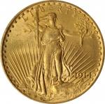 1914-S Saint-Gaudens Double Eagle. MS-63 (NGC). CAC--Gold Label. OH.