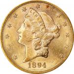 1894-S Liberty Head Double Eagle. MS-61 (NGC). OH.