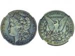 1902年S美国摩根银元，KM-110，NGC VF 30，华人家族藏品
