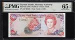 CAYMAN ISLANDS. Cayman Islands Monetary Authority. 10 Dollars, 2005. P-35a. Low Serial Number. PMG G