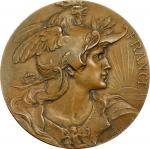 FRANCE. Bedding Trade Union Service Anniversary Bronze Medal, ND (ca. 1900). Paris Mint. UNCIRCULATE