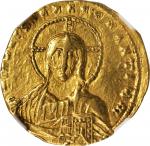 CONSTANTINE VII, 913-959. AV Solidus (4.41 gms), Constantinople Mint. NGC EF, Strike: 4/5 Surface: 2