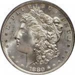 1880-S Morgan Silver Dollar. MS-65 (PCGS). OGH.