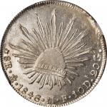 MEXICO. 8 Reales, 1846-Mo MF. Mexico City Mint. NGC MS-63.