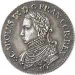 FRANCE / CAPÉTIENS Charles IX (1560-1574). Jeton, sacre du Roi à Reims, frappe postérieure 1561 (XIX
