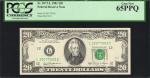 Fr. 2073-L. 1981 $20  Federal Reserve Note. San Francisco. PCGS Currency Gem New 65 PPQ. Radar Seria