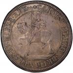 GREAT BRITAIN. Crown, ND (1631-32). London Mint; mm: в & flower/-. Charles I. PCGS AU-53.