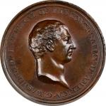 (Ca. 1777) Washington Voltaire Medal. Betts-544, Musante GW-1. Copper, 40 mm. MS-63 BN (PCGS).