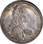 AUSTRIA. Taler, 1729. Hall Mint. Charles VI. NGC MS-62.