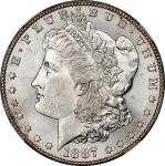 1887-S Morgan Silver Dollar. MS-63 (NGC).