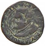 Vatican coins and medals;Paolo V (1605-1621) Ferrara - Quattrino 1613 A. VIII - Munt. 234 CU (g 3.06
