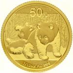 2010年熊猫纪念金币1/10盎司 完未流通