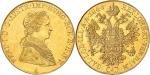 AUTRICHEFerdinand Ier (1835-1848). 4 ducats 1844, A, Vienne. Av. FERD. I. D. G. AVSTR. IMP. HVNG. BO