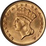 1870 Gold Dollar. MS-63 (PCGS).