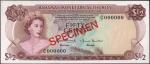 BAHAMAS. Bahamas Monetary Authority. 50 Cents, 1968. P-26s. Specimen. Uncirculated.