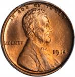1914 Lincoln Cent. MS-66 RD (PCGS).