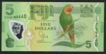 Fiji, Reserve Bank of Fiji, a group of the ND (2013) Issue comprising, $5 (2), prefixes FFA and repl